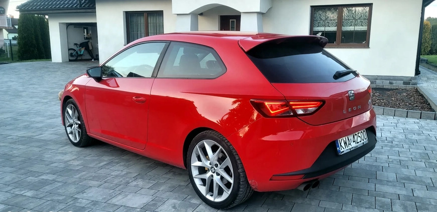 Seat Leon cena 37900 przebieg: 155000, rok produkcji 2013 z Oświęcim małe 137